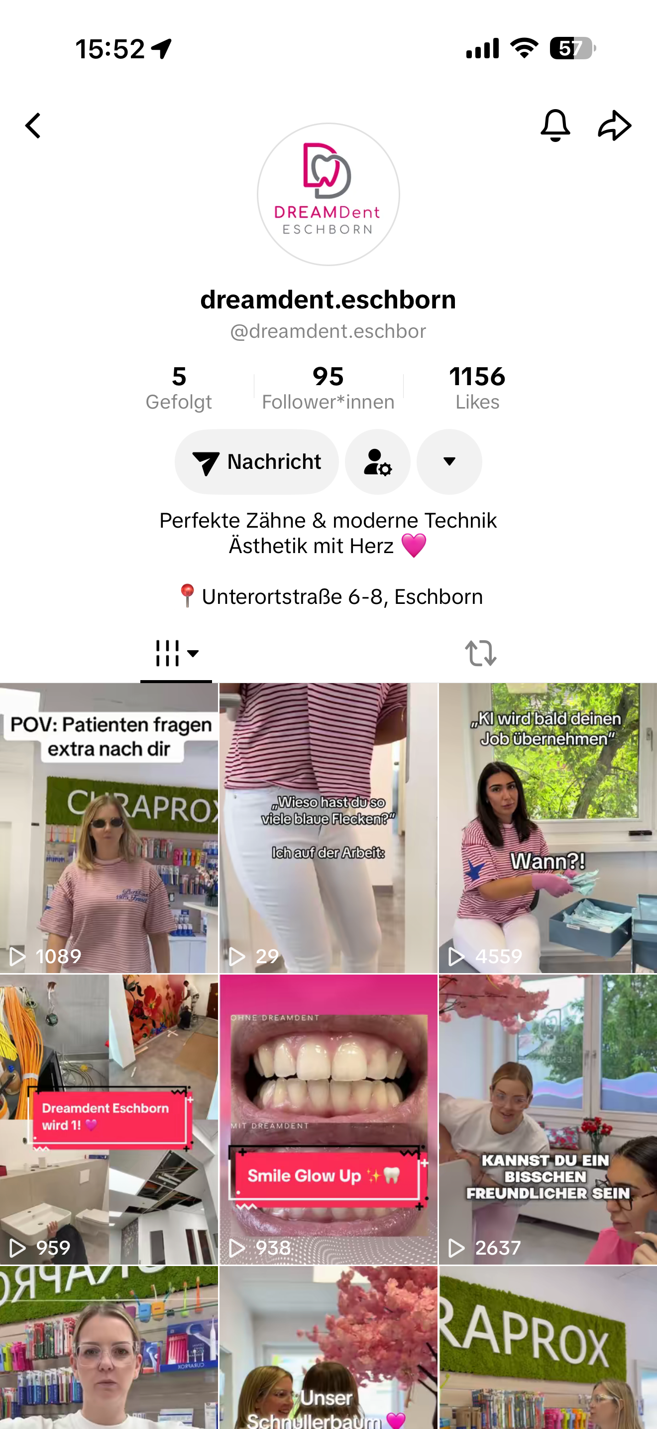 DREAMDent Eschborn auf Instagram